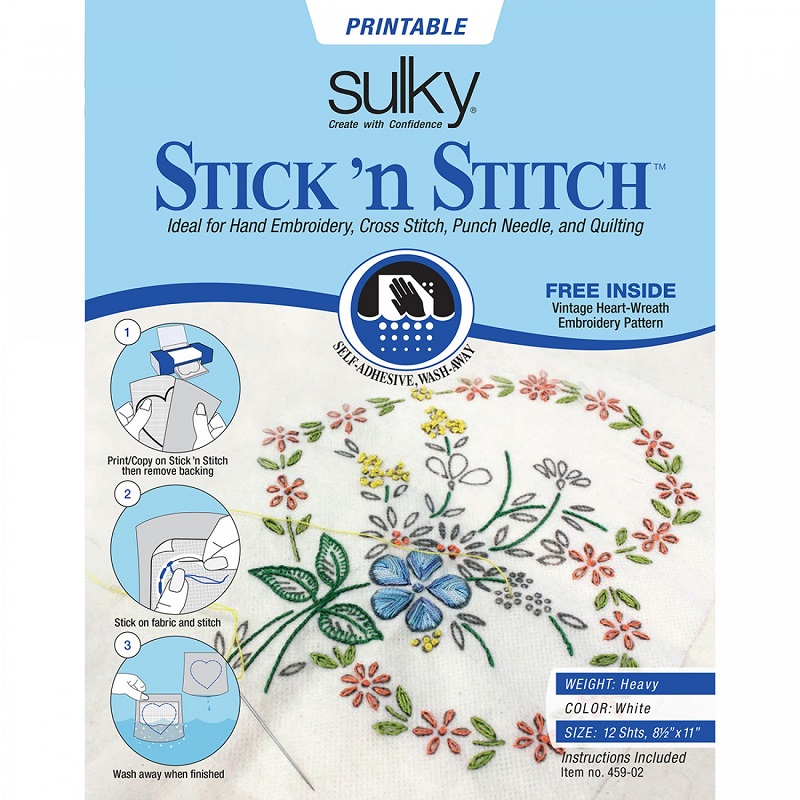 Cheapest Hydro-Stick Non Toxic Adhesive Embroidery Backing 8